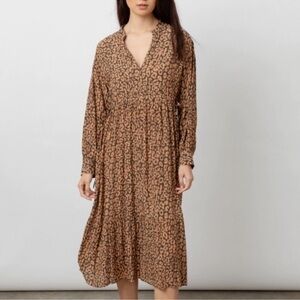 Rails Maple Batik Cheetah Dress